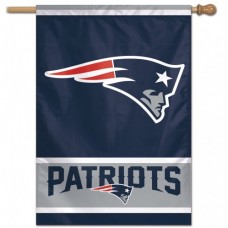 New England Patriots Vertical Flag 28" X 40"